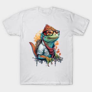 Nerdy Bearded Dragon T-Shirt